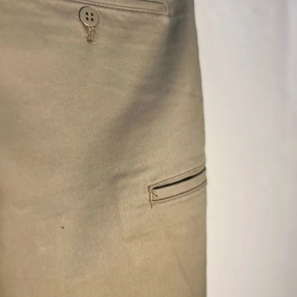 American Eagle Chino Shorts Men’s Size 33 Beige Tan Khaki Cotton Slim Fit NWT - Picture 5 of 7